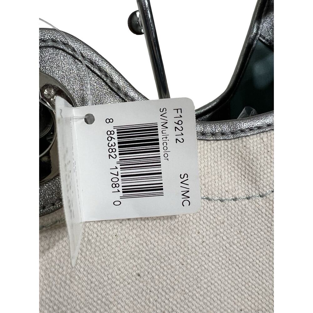 NWT Coach Starfish Beach Tote Canvas Set Zip Wallet Make Up Case Brand New Rare - Picture 6 of 16